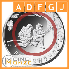 10 Euro Münze 2023 FEUERWEHR