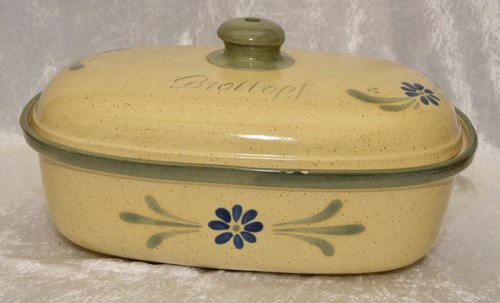 Vintage keramik brottopf - brottopf, +