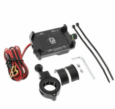 Motorrad Handyhalterung Roller Handyhalter Quad USB Steckdose Anschluss FN