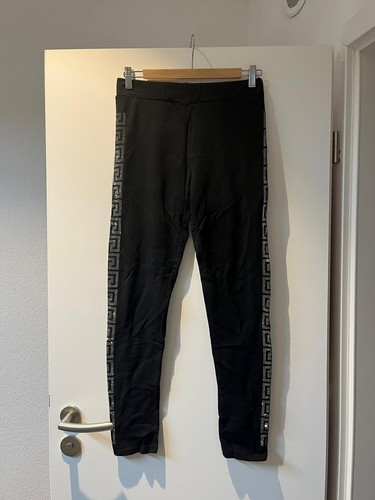 Leggins schwarz mit seitlich - schwarz,