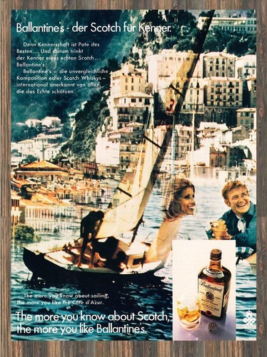Ballantine scotch whisky - whisky,