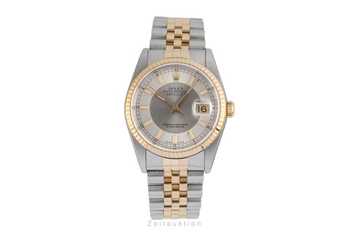 Rolex datejust tuxedo - datejust, stahl