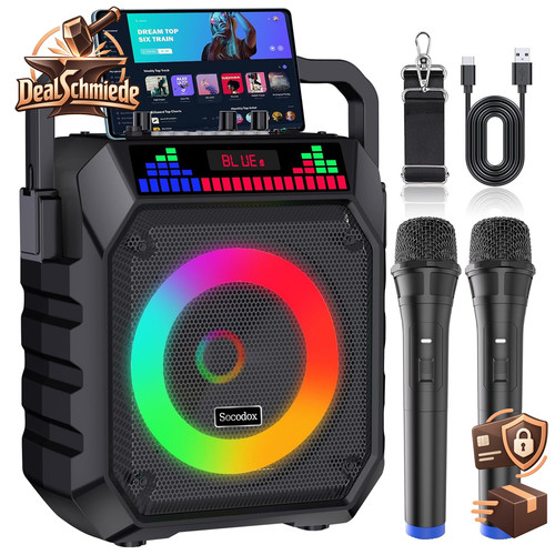 Karaoke box mit mikrofonen - mit, 2