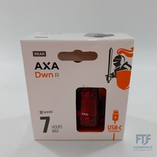 AXA Dwn Rear Einheitsgröße Rücklicht – Fahrradlampe – USB Aufladbar – Einfache M