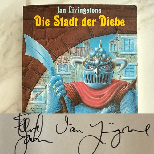 Handsigniert ian livingstone - ian,