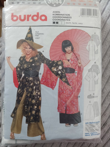 Fasching burda 3044 kimono - burda,