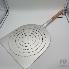 ZiiPa • Pizzaschaufel perforiert EVA • Leicht eloxiertes Aluminium • Ergonomisch