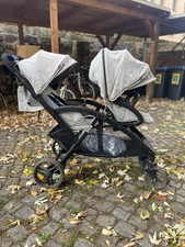 Joie Evalite Duo Geschwisterwagen ab Geburt bis 30 kg Gray Flannel