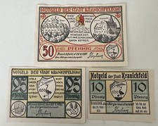 Notgeldscheine Kranichfeld