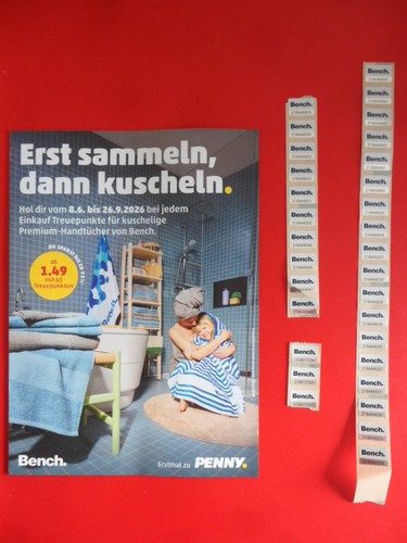 Penny sammelaktion 2026 - penny, bench