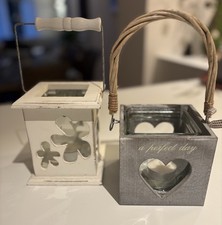 2er set laterne windlicht - laterne, /