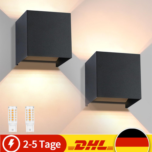 Würfel led wand - würfel, leuchte