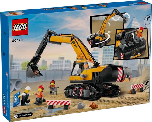 Lego city 60420 - -, raupenbagger