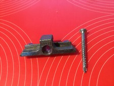 AUBI ST 083 Schließblech Schließstück ST083 gelb/gold ST 83    inkl. Schraube