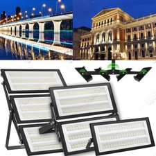 100-400W LED Fluter Strahler Außen Flutlicht Scheinwerfer Sportplatz Gartenlampe