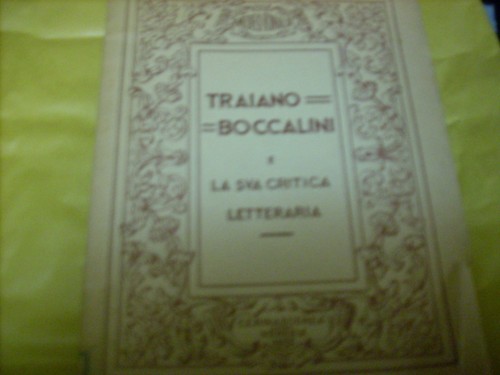 Traiano boccalini und seine - traiano,