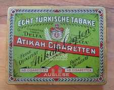 Alte Zigarettendose "Atikah