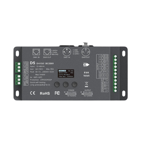 Ltech dmx512 rdm led - ltech, d5