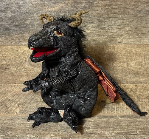 Folkmanis schwarzer drache - folkmanis,