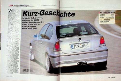 Sport auto 2002 - auto, 325ti