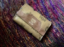 MCM Vintage Schlüsseletui / Geldbörse Leder braun