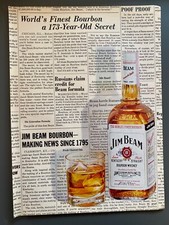 1968 Jim Beam Bourbon Whiskey