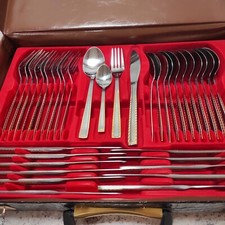 Mulex Besteckkasten Carolina teilvergoldet 72 tlg. 140 €