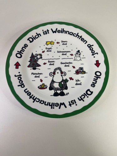 Sheepworld weihnachtsteller - sheepworld,