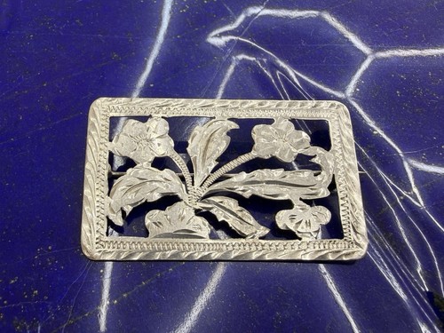 Antike 800er silber brosche - silber,