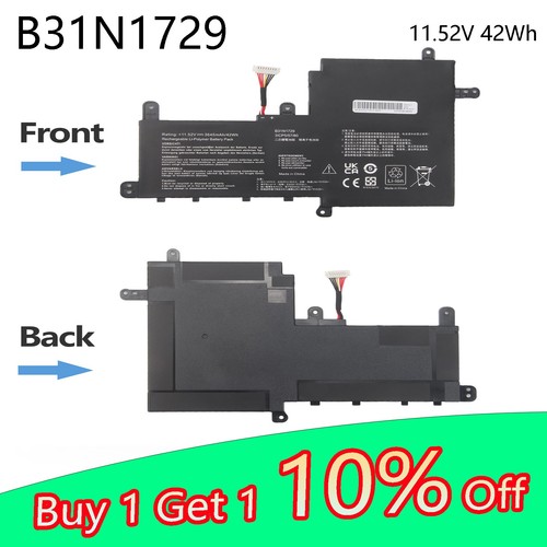 Akku b31n1729 für - b31n1729, asus