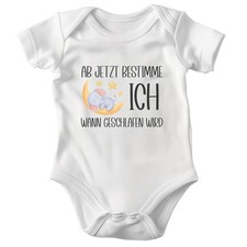 Unisex Babybody Weiss Kurzarm