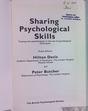 Sharing Psychological Skills