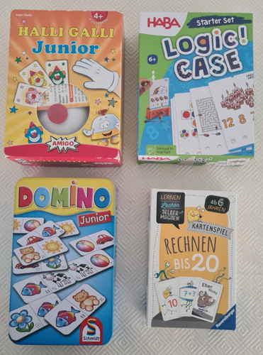 Kinderspiele set domino - set,