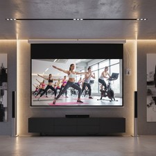 Beamerleinwand 300x169CM Motor