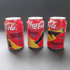 Coca Cola 3 Sammeldosen von
