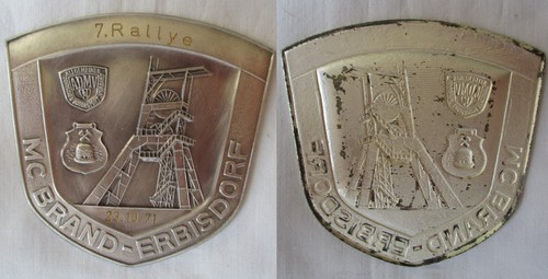 Ddr plakette rallye mc - 7.,