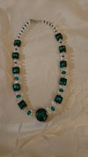 Kette aus murano glasperlen - aus, murano-glasperlen