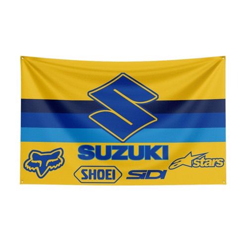 Suzuki team banner flagge - team, /