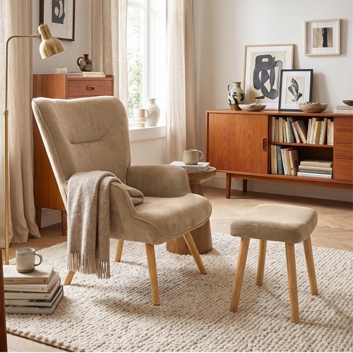 Goeurvant sessel mit hocker - mit,