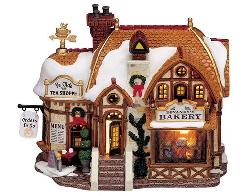 Lemax weihnachtsdorf bäckerei - weihnachtsdorf,