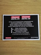 Betriebsanleitung für elektronischer Rundenzähler 30342 Carrera Digital 132 /124