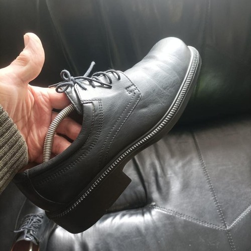Men ecco heels black - heels, leather