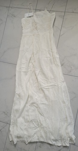 Weisses sommerkleid mango maxi - weisses,