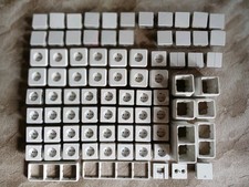 Unterputz Schalter, Steckdosen, Rahmen, Abdeckungen Komplett Set...