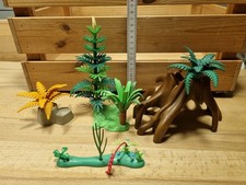 Playmobil Urzeit/Dino-Wald und Pflanzen Konvolut  (seltene Pflanzen, ohne Tiere)