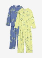 Neu 4-tlg Pyjama Gr. 176/182