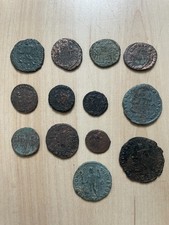 13x Römische Münzen Constantinus I. Lot Follis Konvolut Bronze IOVI CONSERVATORI