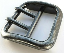 Doppeldorn Gürtelschnalle Gürtelschliesse für 4,5 cm Gürtel Handwerkergürtel 45