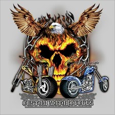 T-Shirt Biker Chopper Motorrad