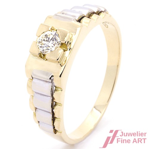 Herrenring 585 gelb - herrenring,
